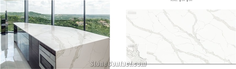 Artificial quartz stone countertops quotation