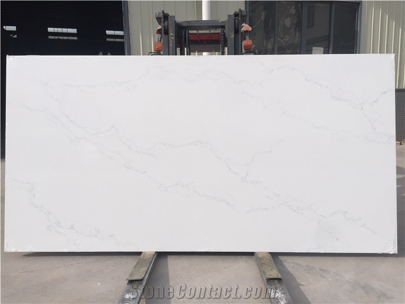 Calacatta Quartz Marble Stone High Quality Artificial slabs