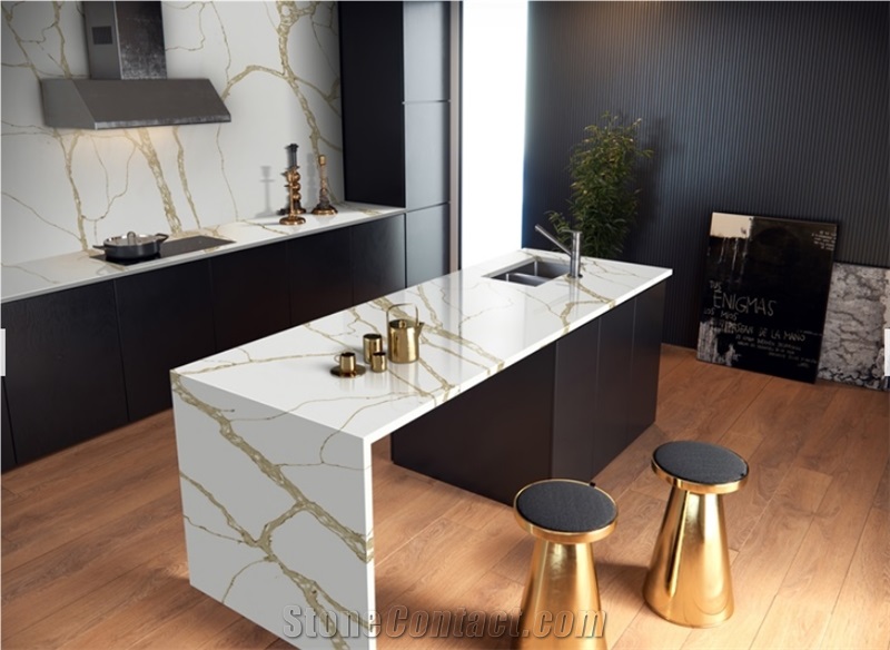 engineered marble kitchen countertop and kitchen island tops