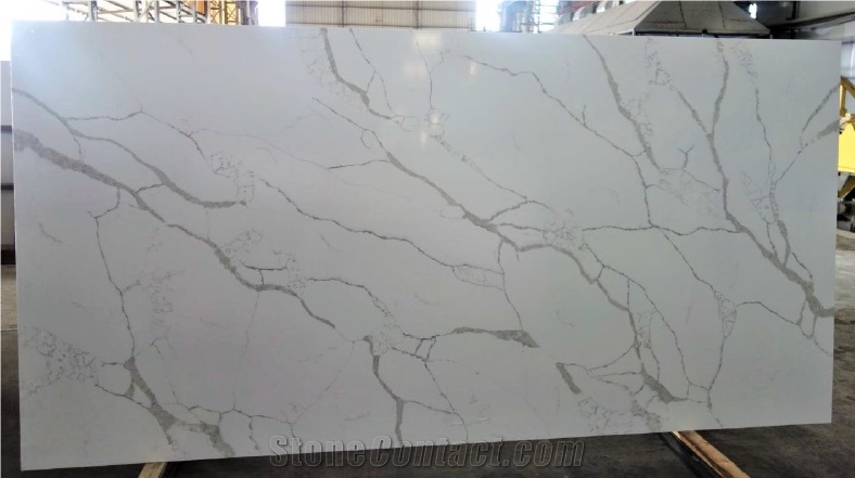 Kitchen Counter top quartz 2cm calacatta quartz stone slab