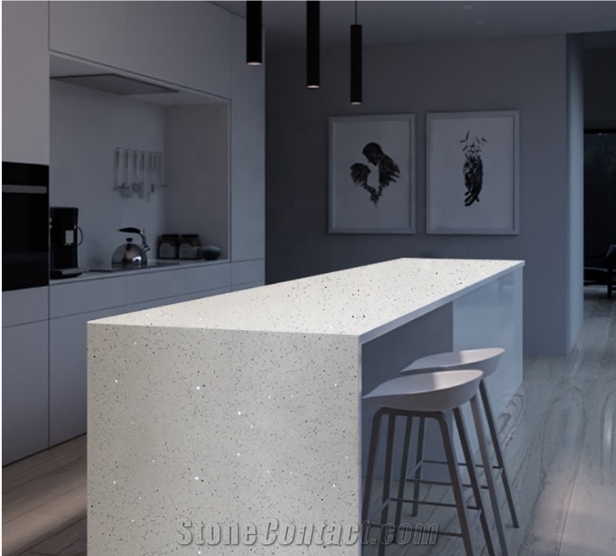 Malaysia solid surface kitchen countertop quartz worktops