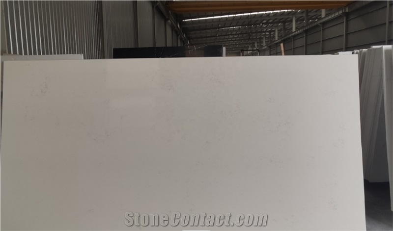 Marble Look Solid Surface Sheet Artificial Quartz Stone Slab