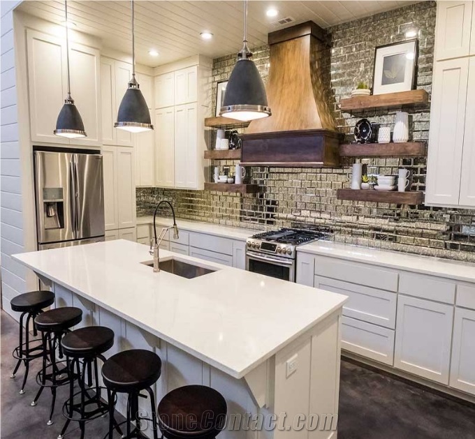 Quartz Kitchen countertop kitchen island tops new style