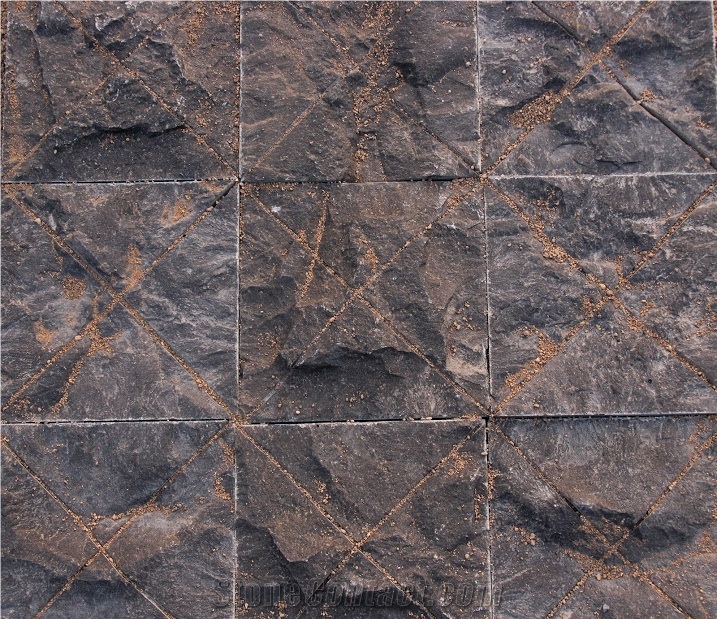 Basalt Natural Split Wall Tiles
