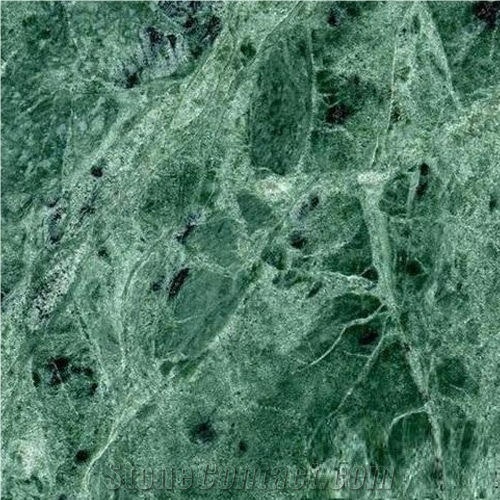 Green Marble Spider Web Pattern