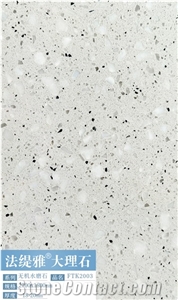 Good prices square shape white color terrazzo