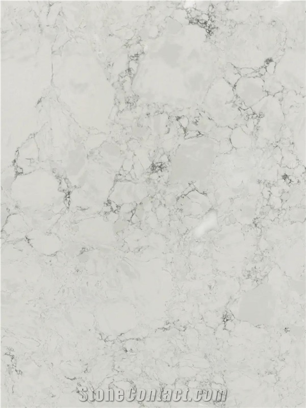 Popular Grey Engineered Marble Slab Vanity Top Wall Tile
