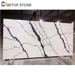 Calacatta Liev Quartz--A1815B