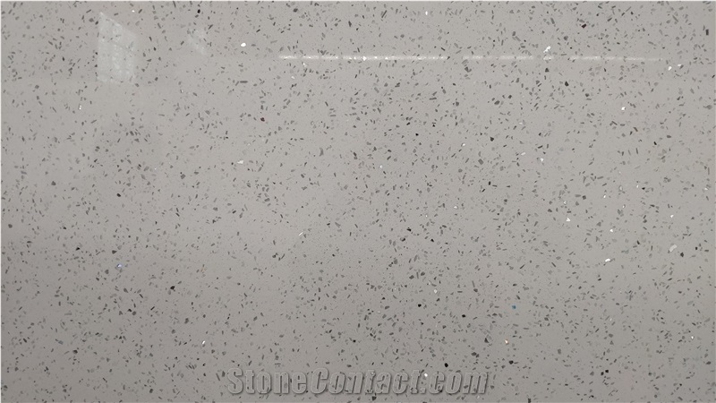sparkle white quartz slabs for countertop engineer stones