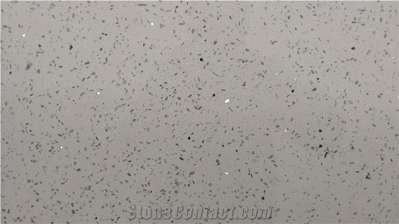 sparkle white quartz slabs for countertop engineer stones
