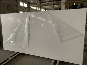 super white quartz slabs engineer solid surface stone