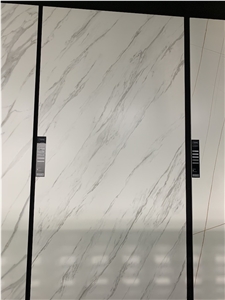 white calacatta porcelain Ceramic tils slabs