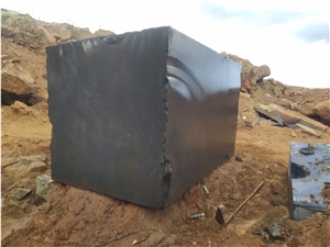 Black Absolute Panther Granite Blocks