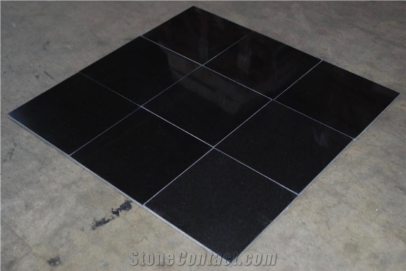 Absolute Black Granite Tiles G