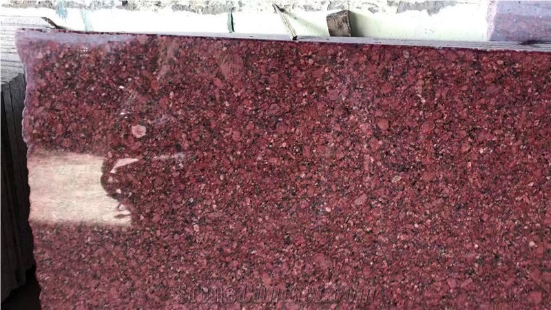 Imperial Red Granite Material