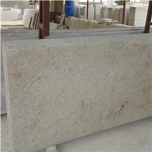 Ivory Fantasy Granite Slabs, India Yellow Granite
