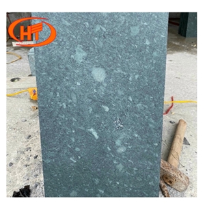 Honed Green Stone LimeStone Tile From Vietnam