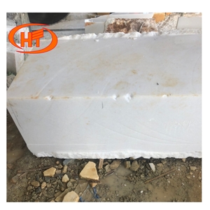 Super Sale White Marble Block Small Size 1.7 x 0.6 m