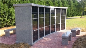 America design Granite Family Burial Crypt Cemetery Crypts