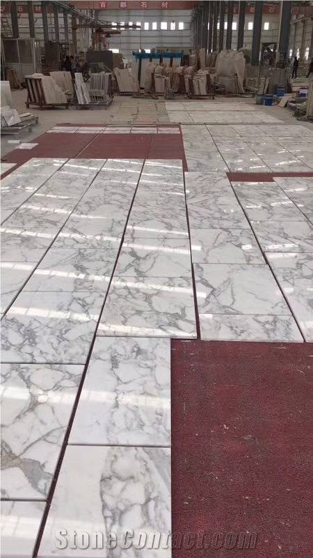 Arabescato Marble Tiles 300x600mm for bathtub surround 