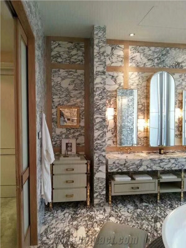 Arabescato marble vanity tops bath tops 