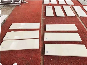 Aran white extra marble steps stairs