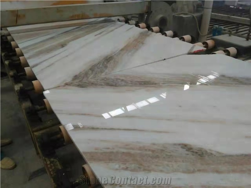 Bookmatched Italy Palissandro White Marble Price 