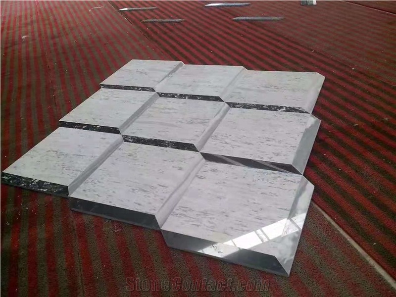 Chinese Good White Marble Ocean Galaxy Marble