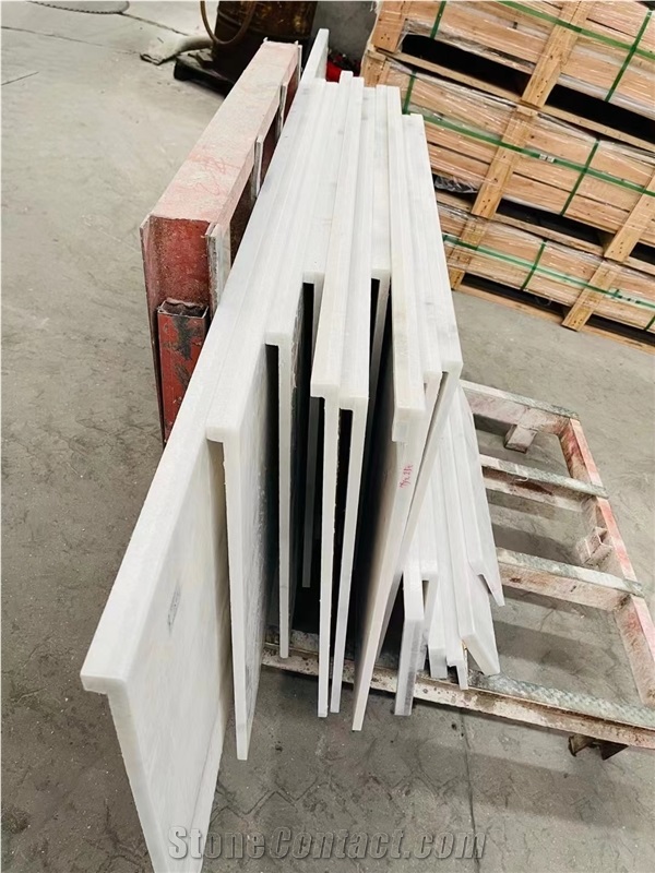 Columbia White Marble Slabs for Tiles with Good Price