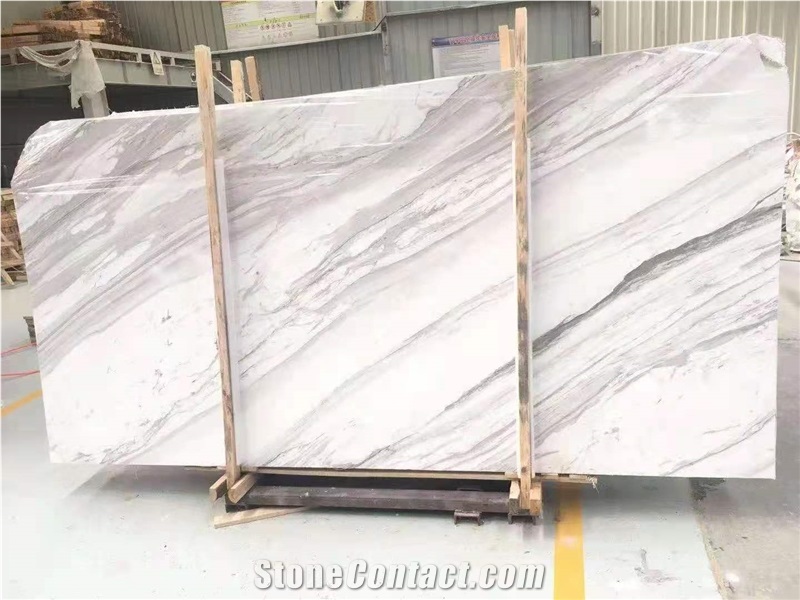 dolomitic marble Volakas Diagonal Marble slab