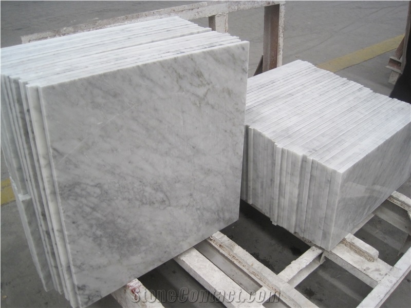 Good Price Carrara White Marble Flooring 