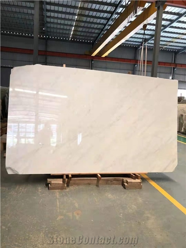 Hanzhong Snow White Marble Slab Tile Price