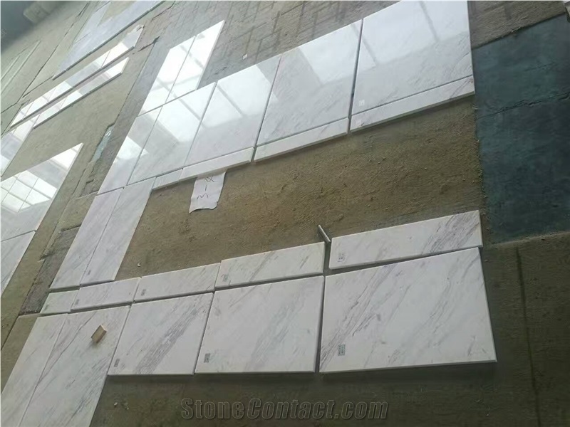 Honed volakas white marble tiles 12"x24" for subway 