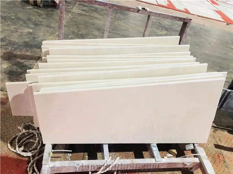 Magnolia Marble Pearl White Marble Step Stair