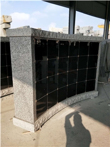Mausoleum Granite Headstone Cremation Urn Columbarium