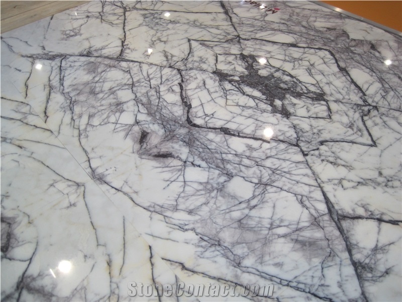 Milas Kavaklidere Lilac Marble Tile 600X300mm For Bathroom 