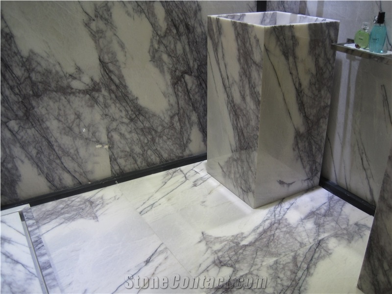 New York Carrara White,Mugla White New York Marble Tiles 