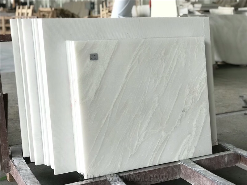 Turkish Kavaklidere White Marble Tiles Slabs Manufacturer