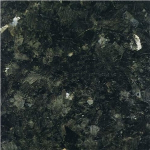 Black Emerald Pearl Granite Tile Slab For Countertop 