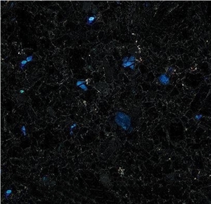 Blue in the Night Granite Tiles, Angola Black Granite