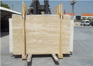 Denizli Light Travertine Slabs,Tiles