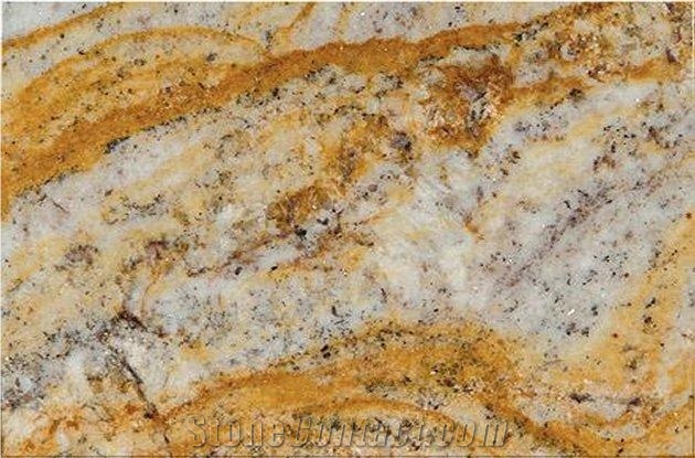 Golden Himalaya Granite Slabs
