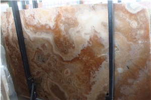 Honey Onyx Slabs & Tiles, Iran Yellow Onyx