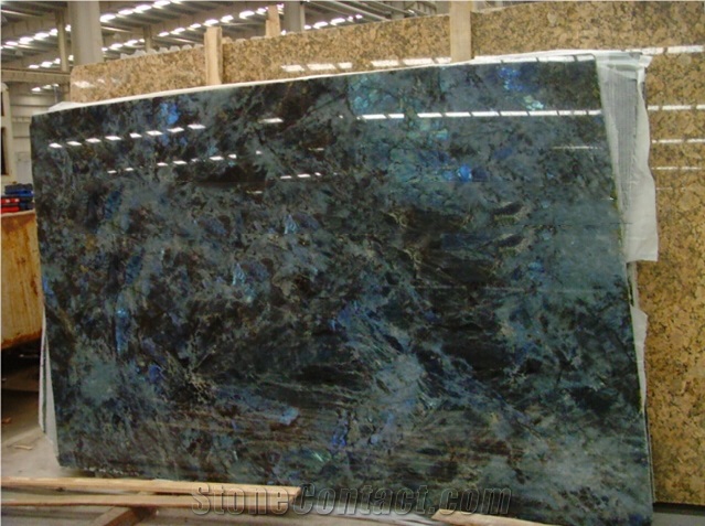 Lemurian Blue Granite, Labrador Blue Granite