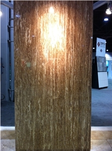 Noce Travertine Veincut, Turkey Brown Travertine
