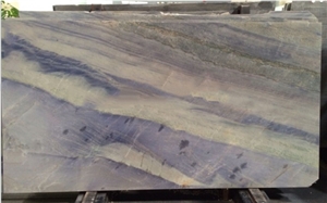 Polished Beautiful Decorative Azul Macaubas Blue Granite