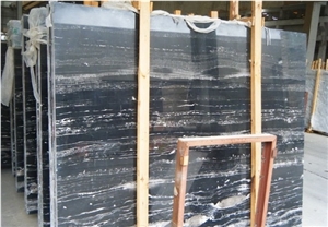 Silver Black Dragon Marble Slabs And Tiles