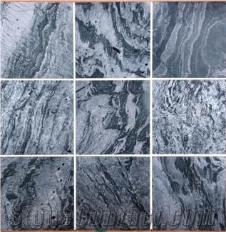Silver Grey Quartzite Tile, India Grey Quartzite