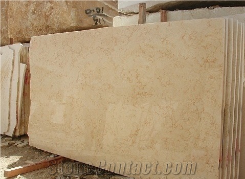 Sunny Yellow Marble Slabs, Sunny Beige, Egypt Yellow Marble