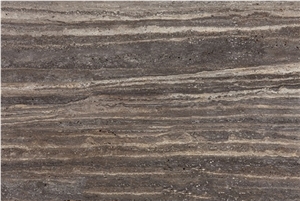 Titanium Silver Travertine
